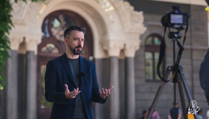 Kristiyan Shkvarek. Photo: UOJ in Bulgaria