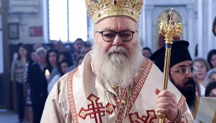 Антиохийский Патриарх Иоанн. Фото: Фейсбук Антиохийского Патриархата
