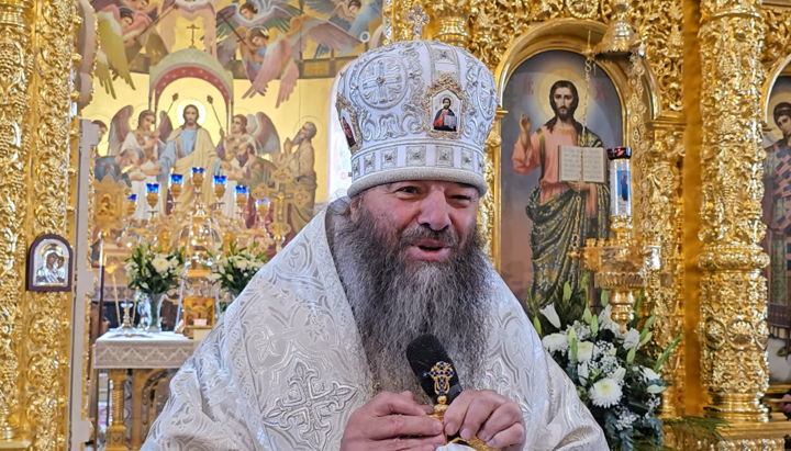 Митрополит Банченький Лонгін. Фото: Скриншот відео обителі