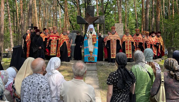 87-я годовщина массового расстрела полтавского духовенства в урочище Трибы под Полтавой. Фото: Полтавская епархия