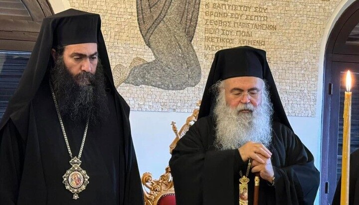 Митрополит Тихик и Архиепископ Георгий. Фото: cyprusnews
