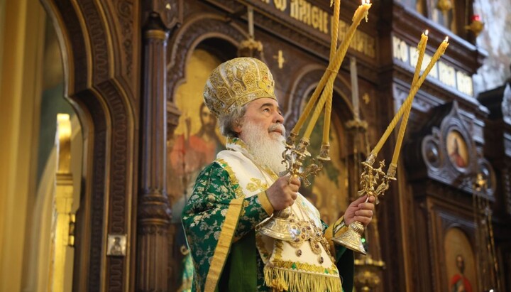 Патриарх Иерусалимский Феофил. Фото: orthodoxianewsagency