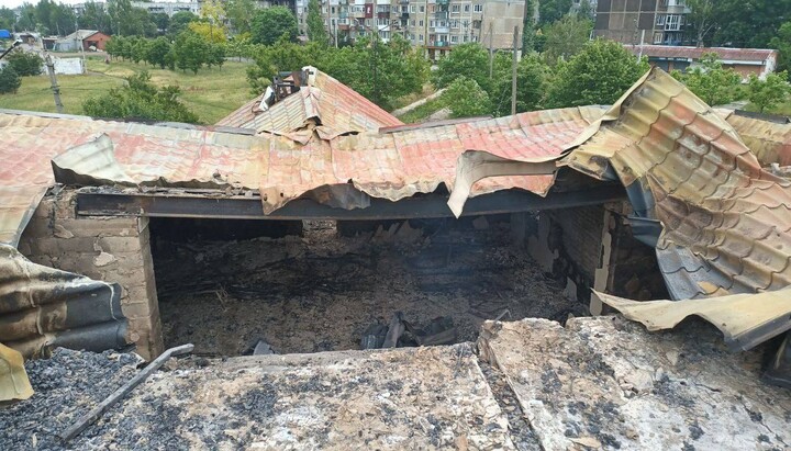 Пантелеимоновский храм УПЦ в Мирнограде. Фото: Покровское викариатство