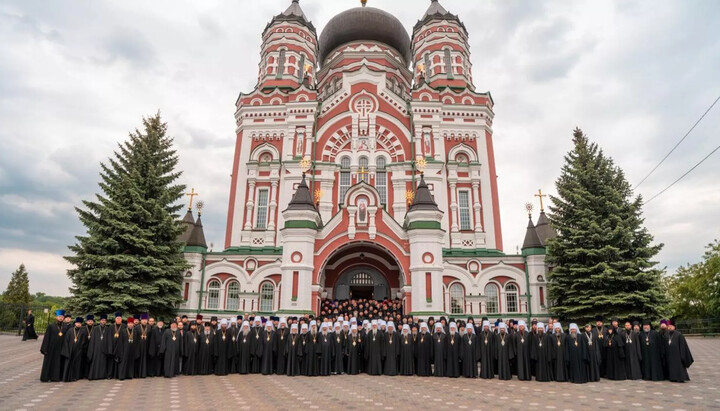 Собор УПЦ в Феофании. Фото: пресс-служба УПЦ