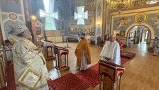 После захвата Андреевский храм Черкасс на «службах» ПЦУ практически пуст