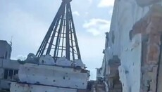 В Покровске фактически уничтожен Покрово-Никольский храм УПЦ