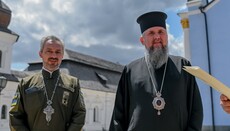 Seizure in Chernivtsi overseen by Epifaniy's uncle, video