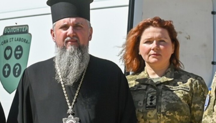 Думенко и Полянская. Фото: пресс-служба ПЦУ