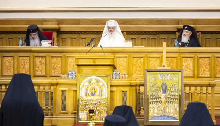 Working session of the Holy Synod of the Romanian Orthodox Church. Photo: Romanian Patriarchate's Press Office
