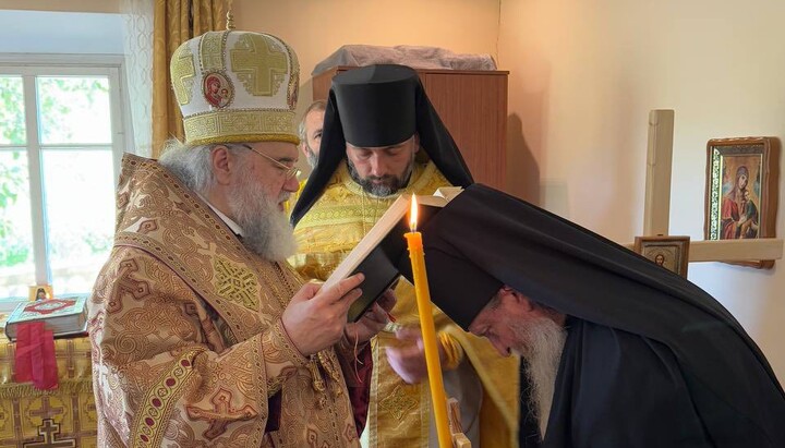 In tonsure, the monk received the name Nikolai. Photo: Mohyliv-Podilskyi Eparchy