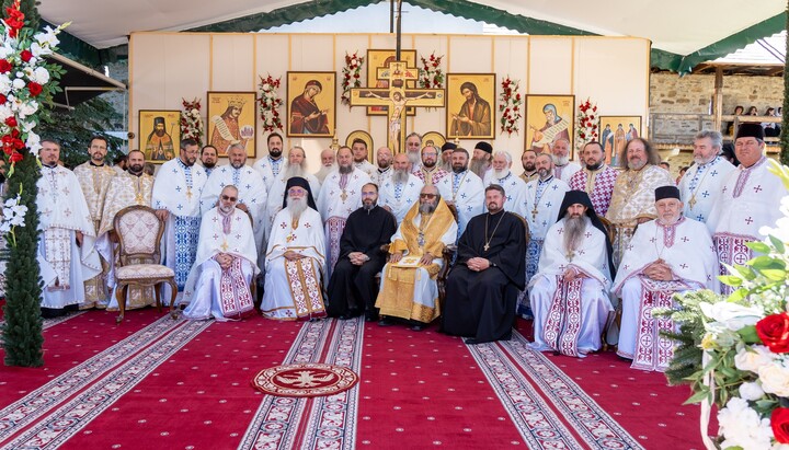 521-летие со дня преставления святого Стефана Великого в румынском монастыре Путна. Фото: Черновицко-Буковинская епархия