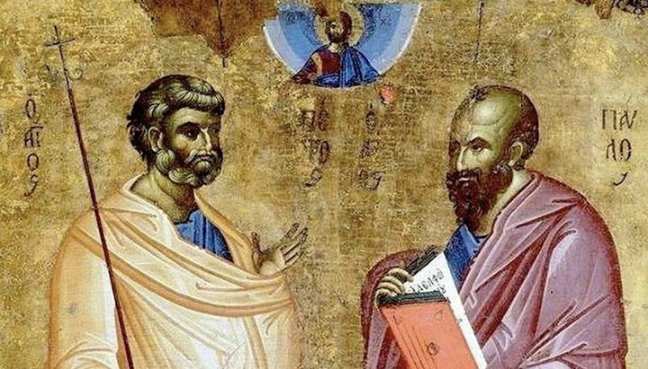 The Icon of the Holy Apostles Peter and Paul. Photo: fotoload