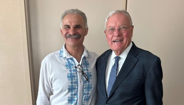 Yelensky and Kellogg. Photo: State Service for Ethnopolitics press service