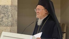 Patriarch Bartholomew speaks of creating a “common sacred worldview”