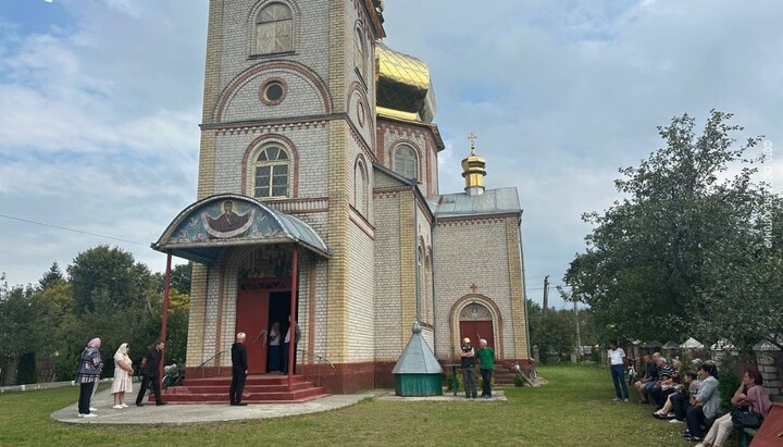 The Entry of the Most Holy Theotokos Church of the UOC in the village of Dovbysh. Photo: suspilne