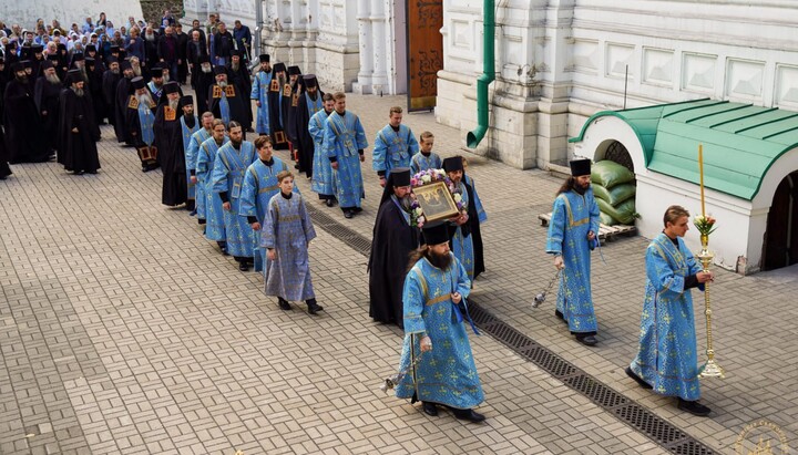 Успение Пресвятой Богородицы в Святогорской лавре. 28 августа 2025г. Фото: svlavra.church.ua