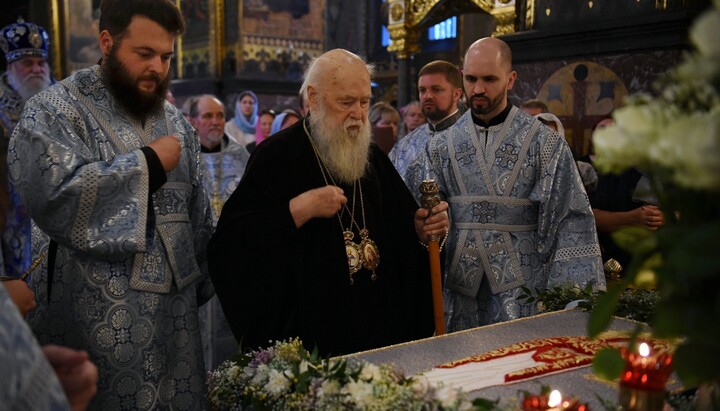Филарет Денисенко. Фото: пресс-служба УПЦ КП