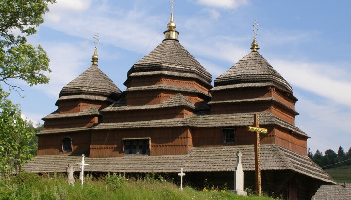 Церква Зішестя Святого Духа в с. Верхня Рожанка, Львівська область. Фото: turson