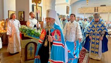 Предстоятель УПЦ очолив престольне свято в столиці