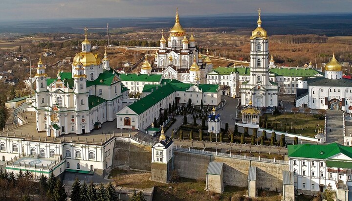 Почаевская лавра. Фото: Фейсбук Лавры