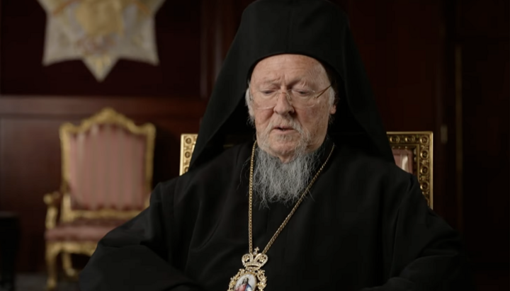 Патріарх Варфоломій. Фото: Les Chemins de la Foi - France Télévisions