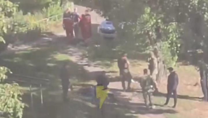 Clash in Cherkasy. Photo: