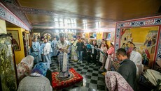 У Києві керуючий справами УПЦ освятив новий храм