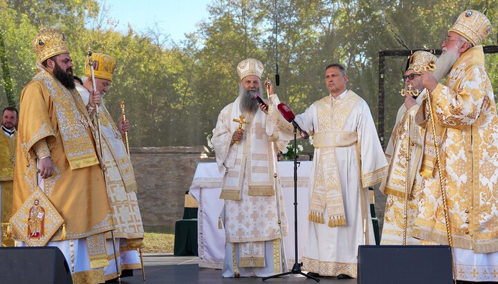 Торжества по случаю 800-летия монастыря Месич. Фото: пресс-служба Сербской Православной Церкви