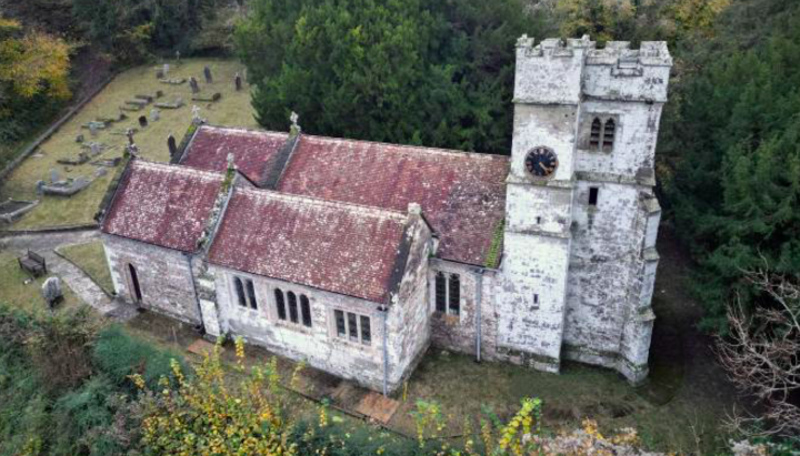 The ancient Church of St. Eustace in Dorset, United Kingdom. Photo: Jon Avent/National Churches Trust