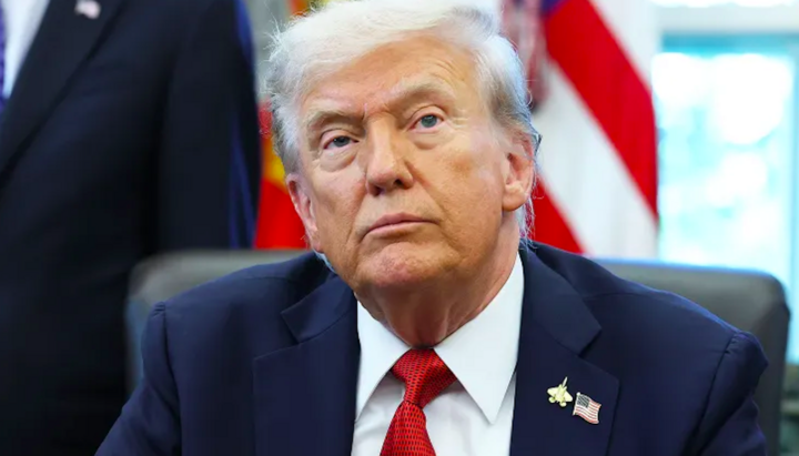 Трамп виступає в Овальному кабінеті Білого дому 6 жовтня. Фото:Анна Манімейкер/Getty