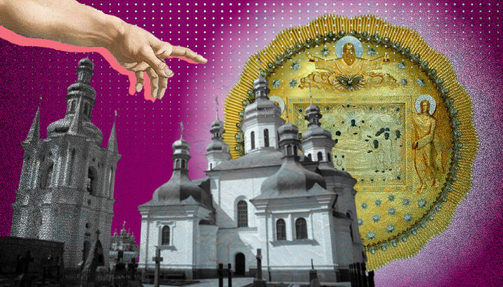 Miraculous appearance of the icon at the Lavra. Photo: UOJ