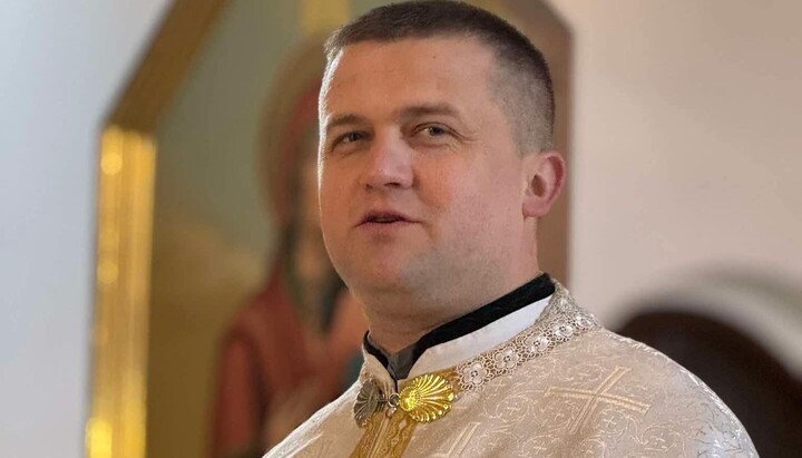 Клірик УГКЦ Дмитро Романко. Фото: Фейсбук Романко