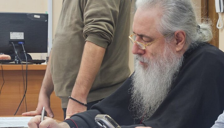 Митрополит Арсений. Фото: Святогорская лавра