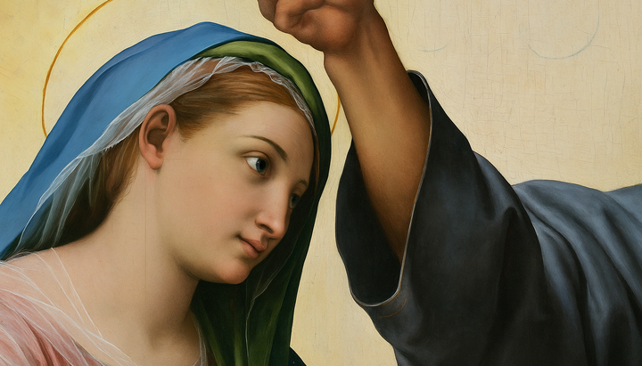 Пресвятая Дева Мария. Фрагмент картины эпохи Возрождения.Фото: ilmessaggero