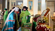 В УПЦ отпраздновали годовщину обретения мощей прп. Евтропии Херсонской
