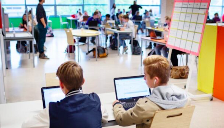 Illustrative image of schoolchildren in the Netherlands. Photo: Orthodox Times