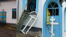 В Межевой от обстрелов пострадал Успенский храм УПЦ