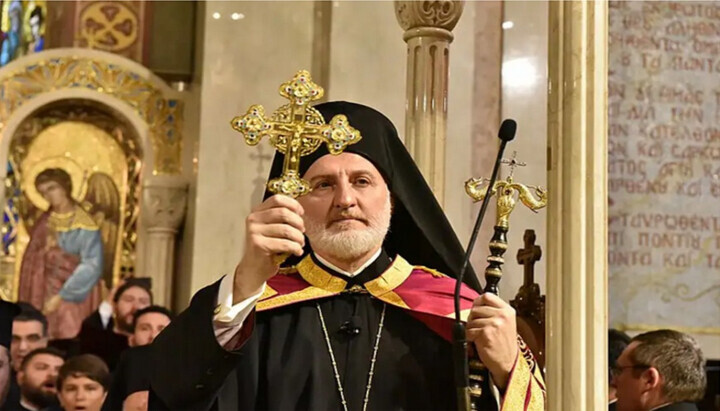 Head of the Greek Archdiocese of America, Archbishop Elpidophoros. Photo: Kostas Beis/National Herald