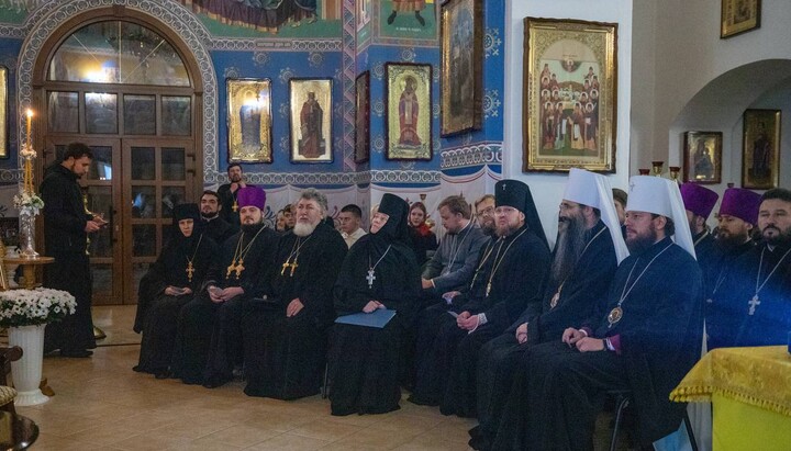A memorial evening dedicated to the 90th anniversary of Metropolitan Volodymyr’s birth. Photo: Khmelnytskyi Eparchy