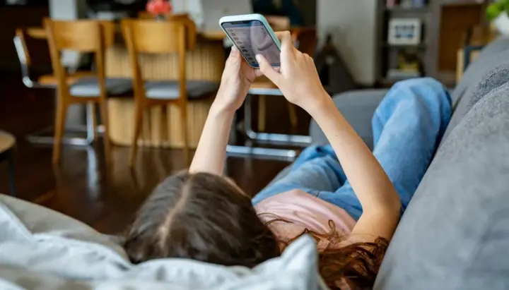 Illustrative image of a teenager with a mobile phone. Photo: Getty Images