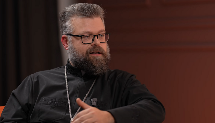 Клирик ПЦУ Андрей Дудченко. Фото: «Православні Східняки»