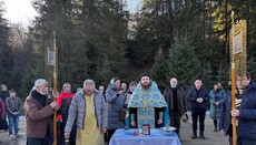 В селе Шепот на Буковине освятили часовню в честь Василия Великого