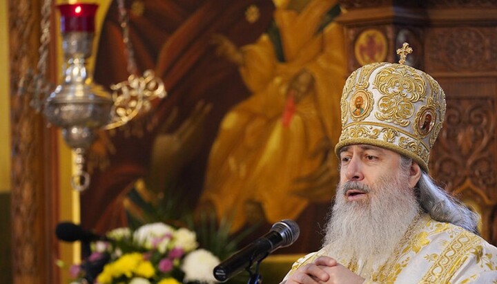 Preafericitul l-a felicitat pe vlădica Arsenie cu ocazia celei de-a 20-a aniversări a hirotoniei arhierești.