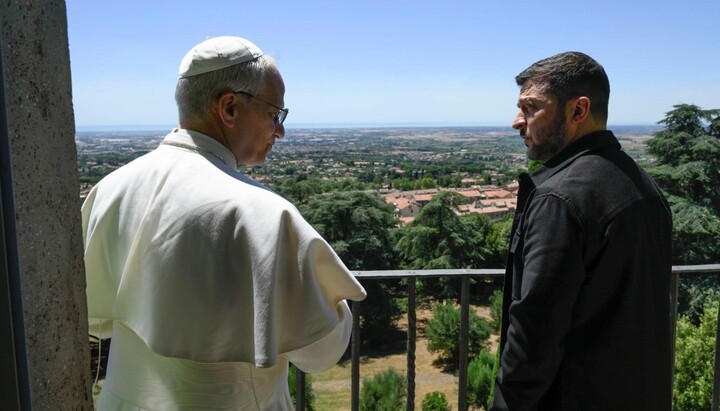 Понтифик и Зеленский. Фото: Ватикан ньюс