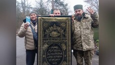 Клірик ПЦУ опублікував фото килимка для намазу і прославив Аллаха