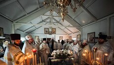 Митрополит Варсонофій звершив Літургію на переслідуваній парафії УПЦ у Стрижавці