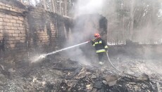 В Заречном Днепропетровской области сгорел храм УПЦ