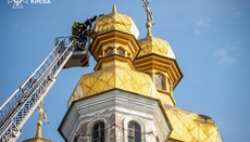 В УПЦ прокомментировали кадры с разрушающимися храмами в Украине