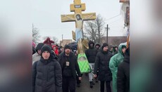 На Буковине прошел крестный ход в скит Ксении Петербуржской