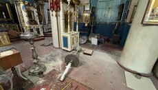 У Херсоні від обстрілу постраждав храм УПЦ на честь Різдва Богородиці